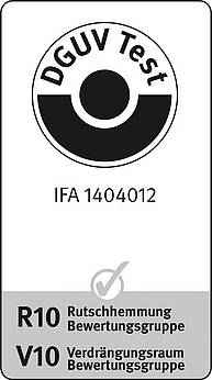[Translate to EN:] IFA-Zertifikat 1404012 für Graepel-Garden, Stahl feuerverzinkt, R 11, V 10