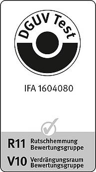 IFA-Zertifikat 1604080 für Graepel-Special 4-18, Stahl feuerverzinkt, R 11, V 10