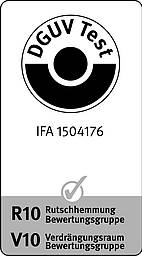 IFA-Prüfbescheinigung 1504176 für Graepel-Perl, DD 11 feuerverzinkt, R10, V10